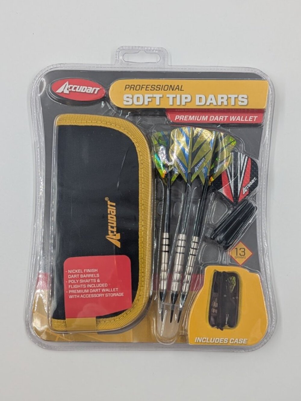 Accudart Electronic Dartboard Professional Soft Tip 15 Grams Dart Set with Case